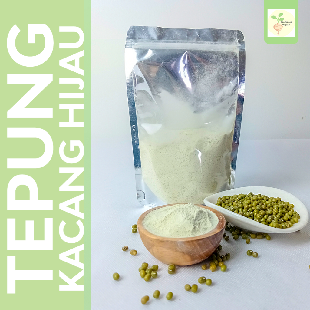 

Tepung Kacang Hijau 250gr - Gluten Free, MPASI