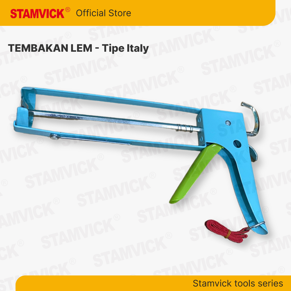 Alat Tembakan Lem Kaca Silicone Stamvick Type Italy / Gun sealant