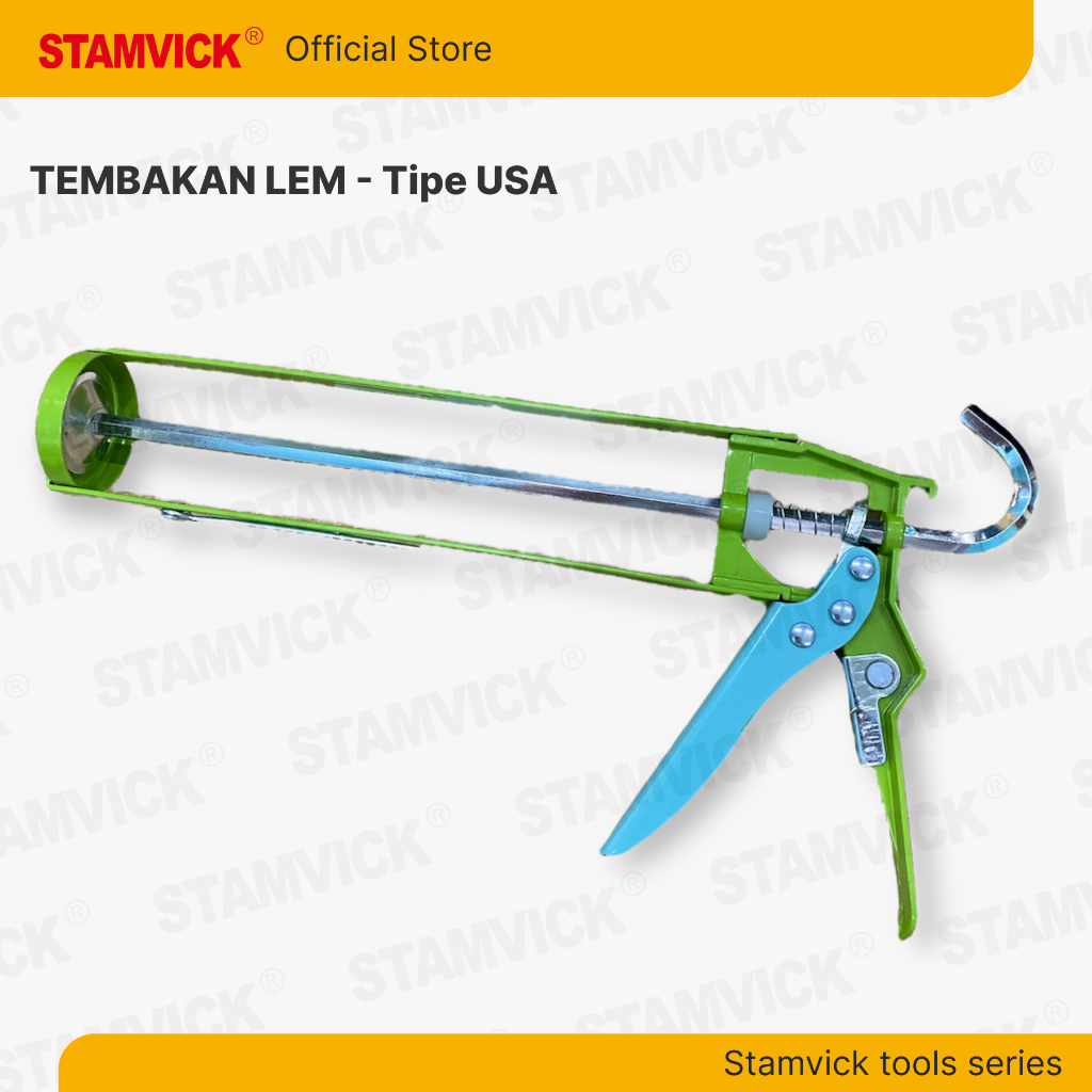 Alat Tembakan Lem Kaca Silicone Stamvick Type Usa / Gun sealant