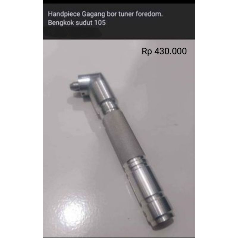 Handpiece Gagang Bor tuner Bengkok