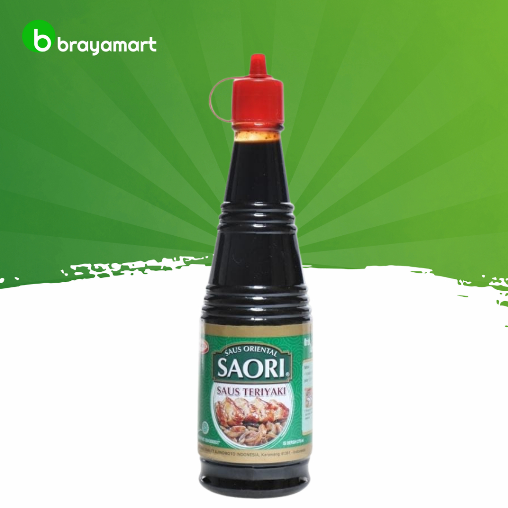 

Saori saus teriyaki 275 ml Brayamart