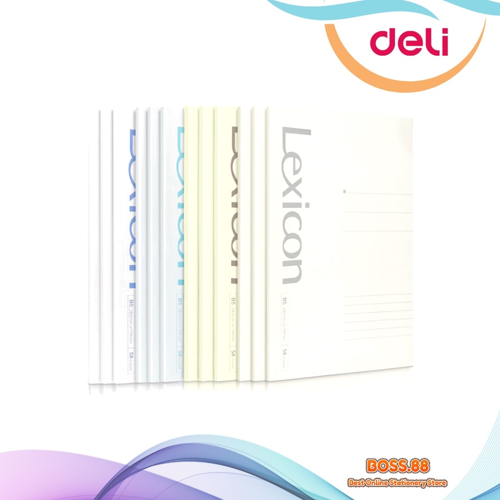 

NOTEBOOK / BUKU CATATAN B5 DELI 7988 (1 PCS)