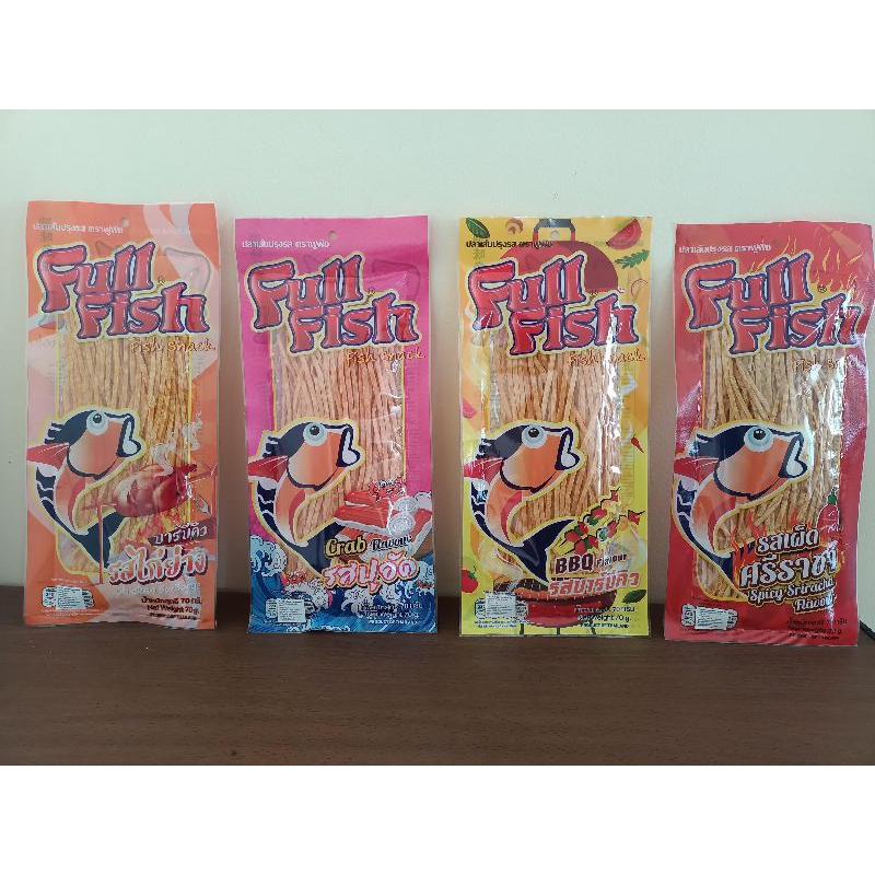 

Snek Ikan Full Fish 21gram Khas Thailand Snack Jadul Manis Pedas