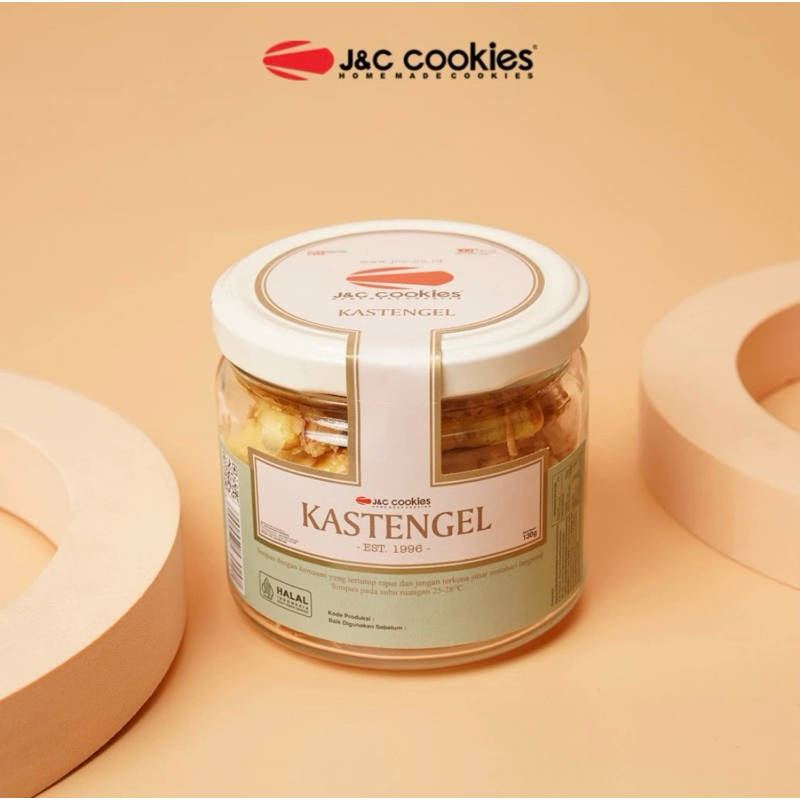 

J&C Cookies Kastengel | JNC Cookies Toples Kaca