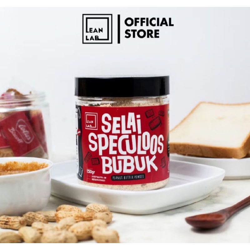 

Lean Lab Selai Bubuk Rendah Kalori (250 g).