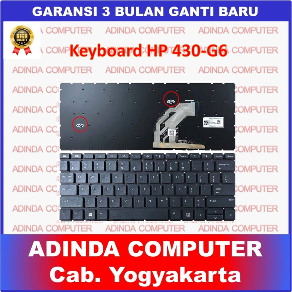 Keyboard Hp Probook 430-G6 430 G6 430-G7 430 G7 435-G6 - Non Backlight