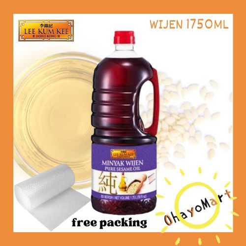 

Lee kum kee Minyak Wijen 1750ml / LKK Pure Sesame Oil Botol 1,75L