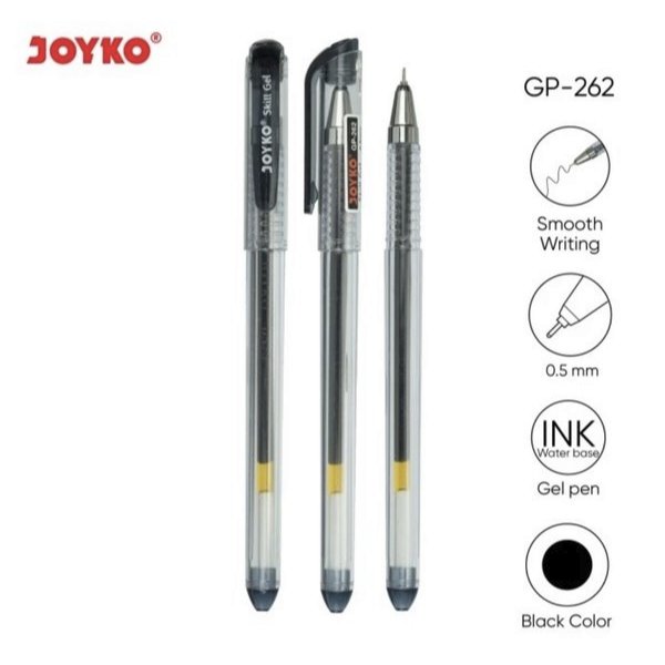 

[1pc] Pen cair Joyko SKILL GEL HITAM / pen cair cetek SiKA Ace Gel SATUAN