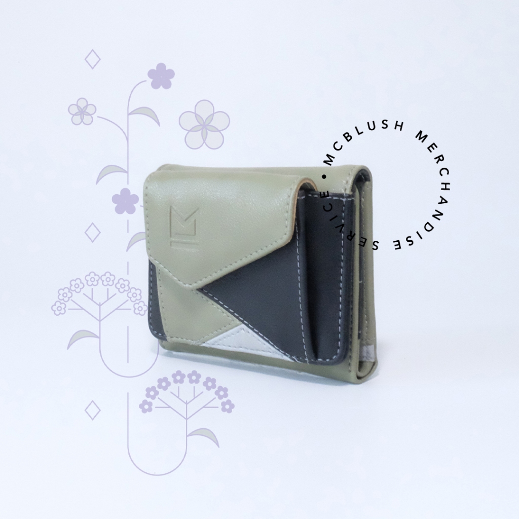 TEMU Tri-fold Wallet with Snap Button Pocket
