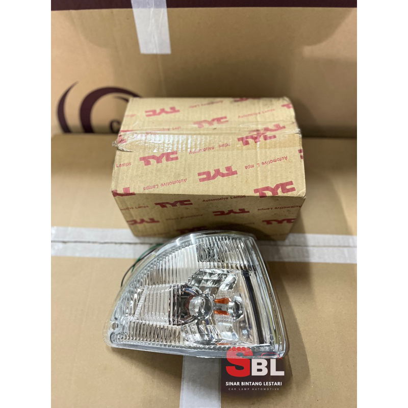 Lampu Sen Zebra Espass S91 Kristal Putih + Bohlam TYC