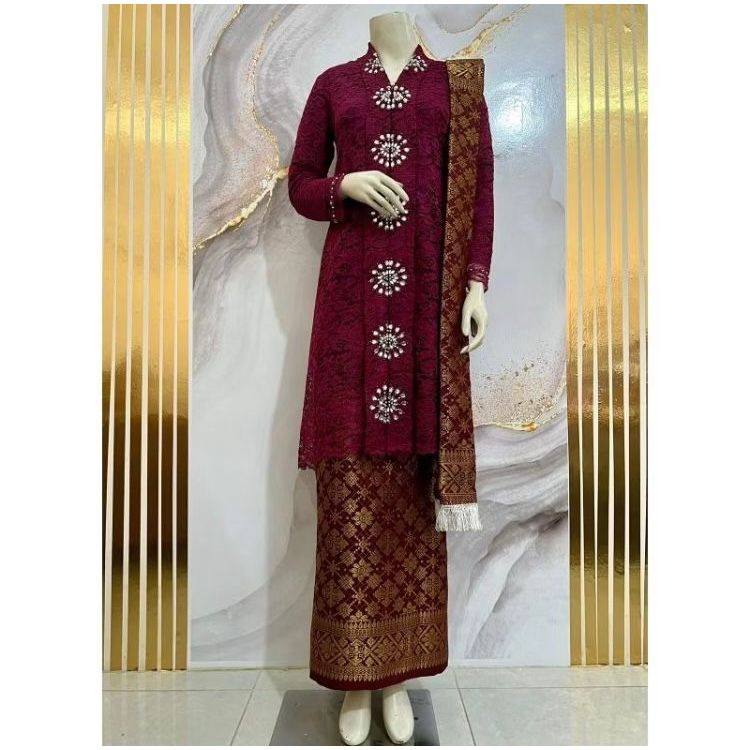 kebaya mewah/new kebaya kartini brukat//kebaya floy payet//Kebaya ibu besan