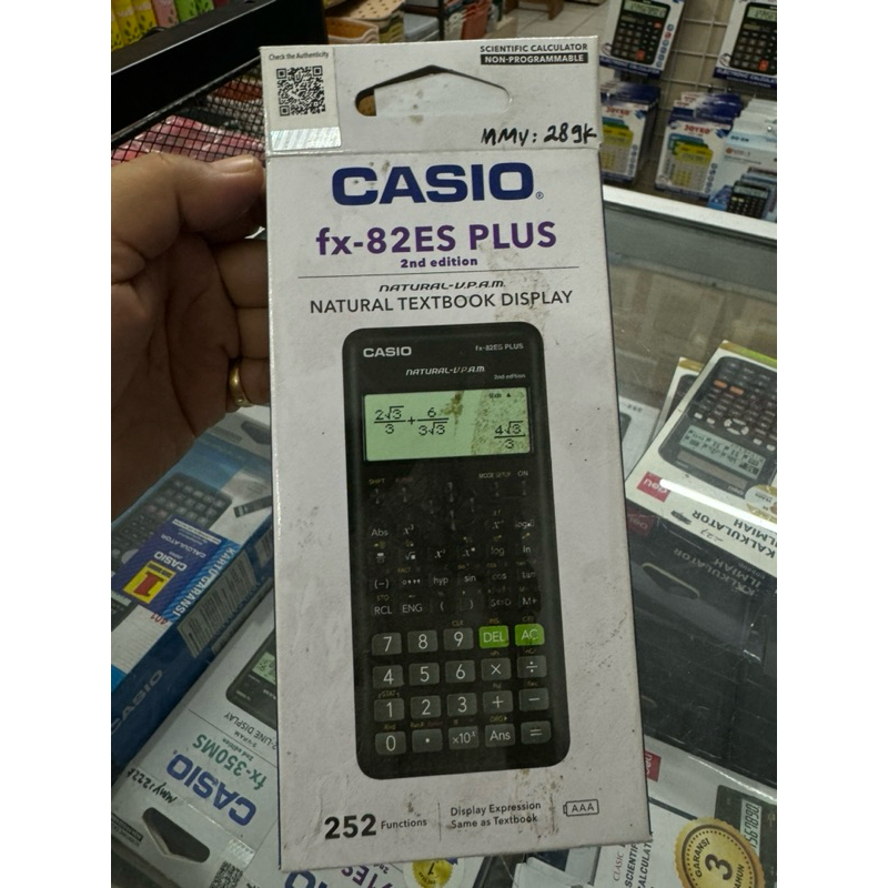 

Casio Calculator scientific fx 82ES plus 2nd edition