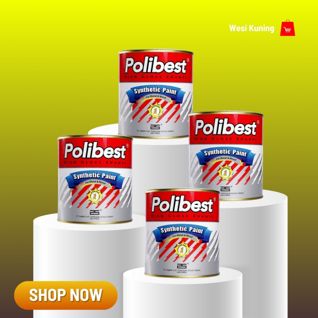 polibest syntetis cat besi 800gr