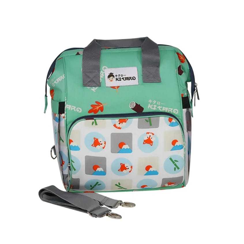 Baby Scots Tas Medium Backpack Kitaro+ Alumunium Foil