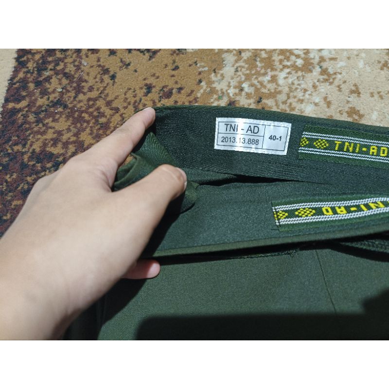 CELANA PDH TNI AD JATAH LAMA 2009 SAMPAI 2015