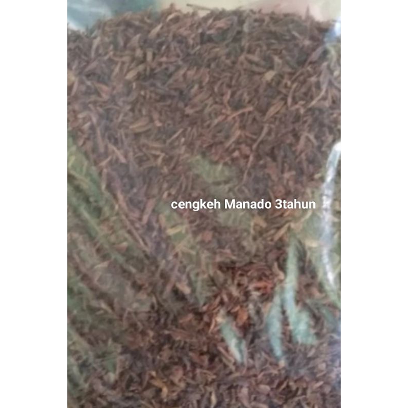 cengkeh manado 3 tahun 1kg kering.