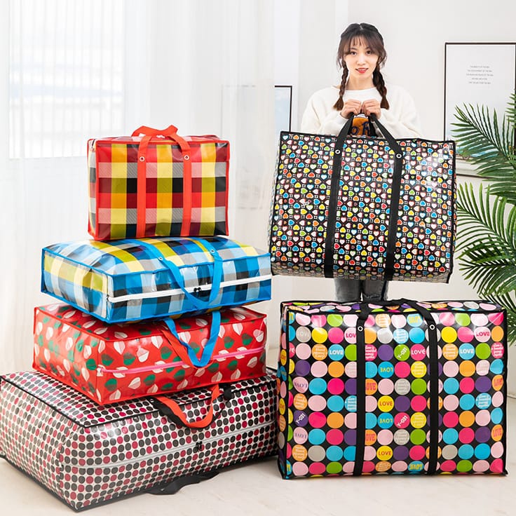 PROMO TERMURAH Tas Mudik  Tas Karung Plastik Laundry Shopping Bag Tas Souvenir  TAS KARUNG BESAR