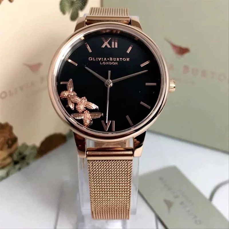 JAM TANGAN OLIVIA BURTON BUSY BEES OLIVIA BURTON WATCH ORIGINAL GARANSI
