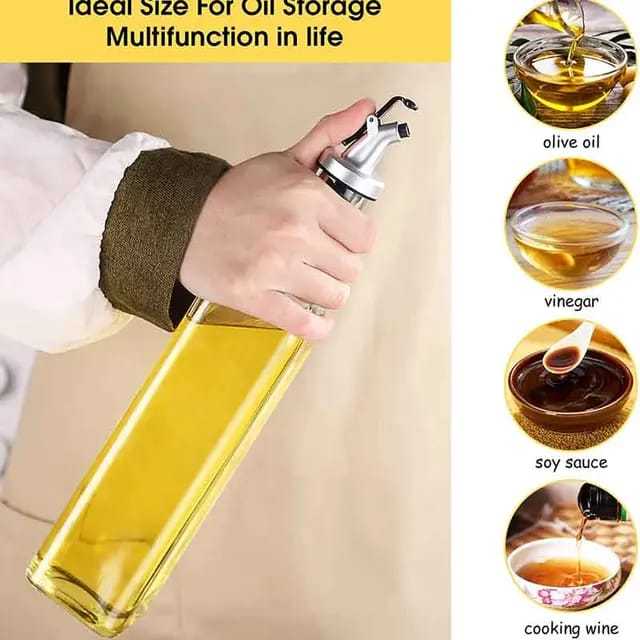 BOTOL OLIVE OIL BOTOL KACA BOTOL MINYAK GORENG 800 ML DAN 500 ML DENGAN PENUTUP POURER