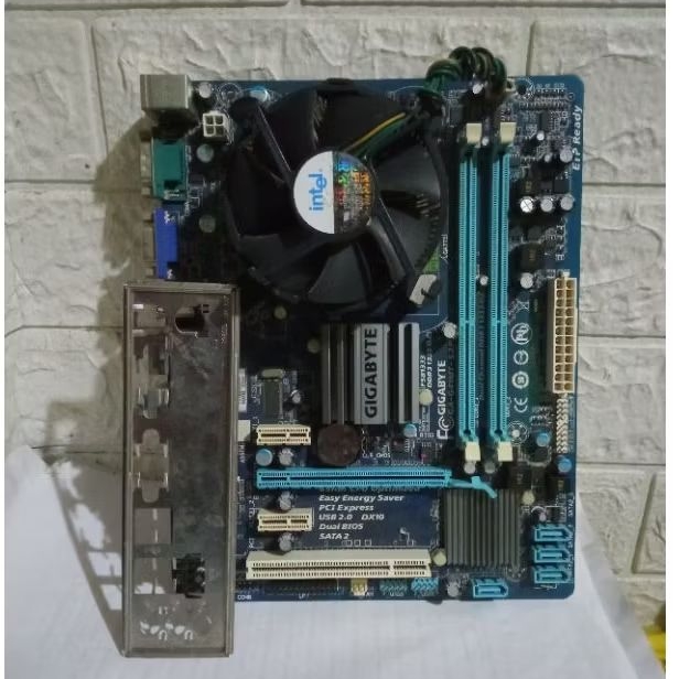Mobo G41 ddr3 + Processor dan Fan
