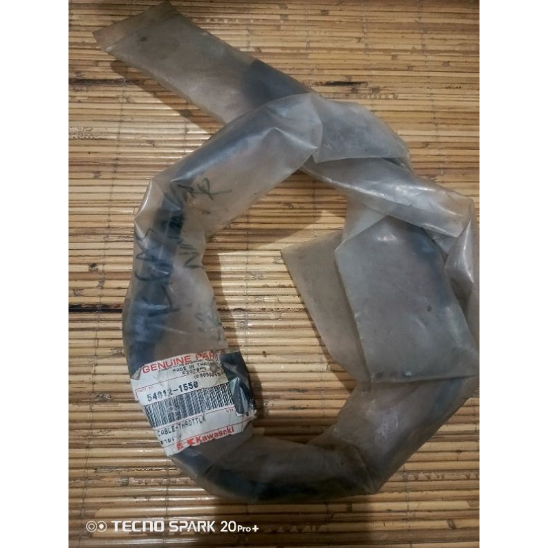 KABEL GAS KAWASAKI NINJA KRR RR ORIGINAL NOS
