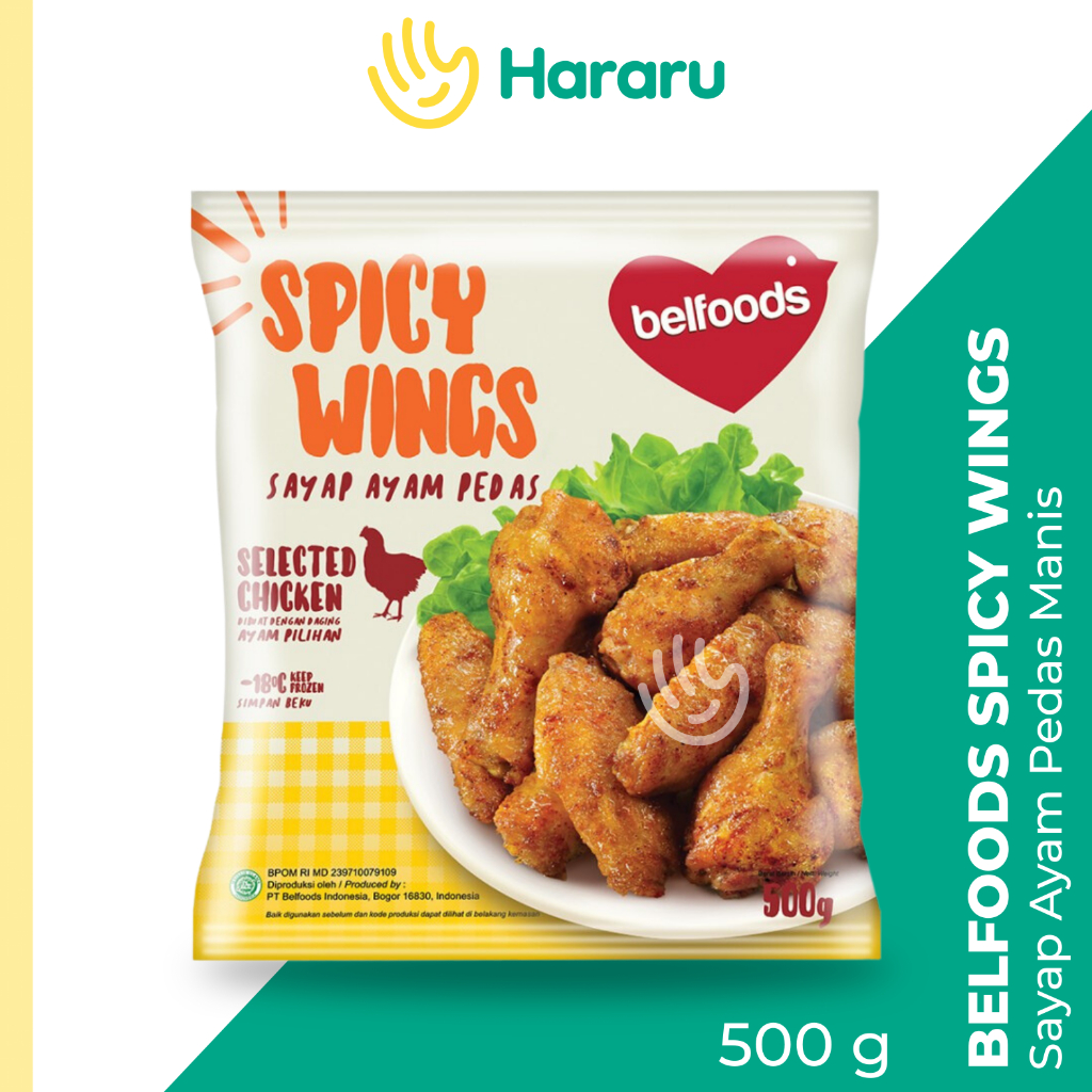 

Belfoods Favorite Spicy Wings | Sayap Ayam Pedas Manis 500 Gram