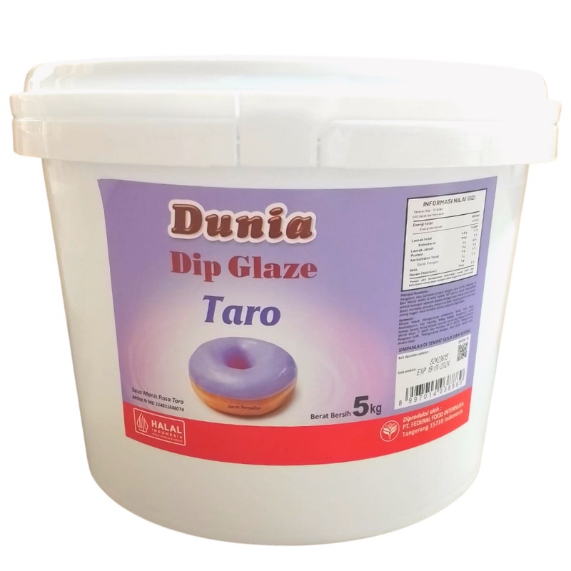 

Dunia Dip Glaze Eco 5kg All Variant Topg Donut