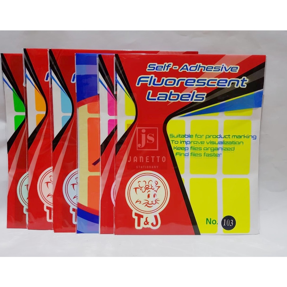 

CEPAT LABEL Tom Jerry WARNA FLUORESCENT No 13