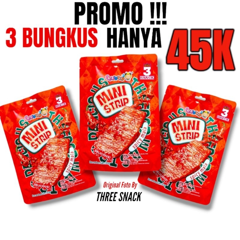 

Paket 3 Bungkus Latiao Mini Strip 99 gram
