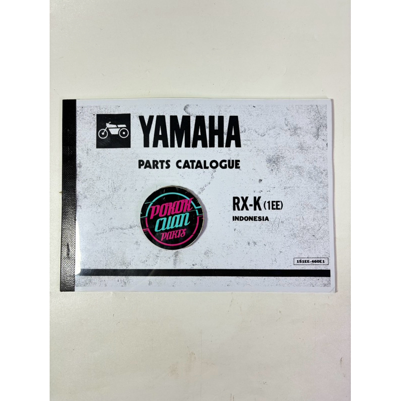 buku katalog Yamaha RX K KING RXK RXKING 1983