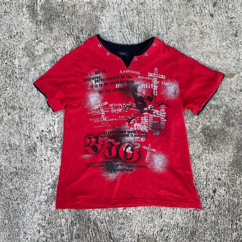 Y2k poem tee