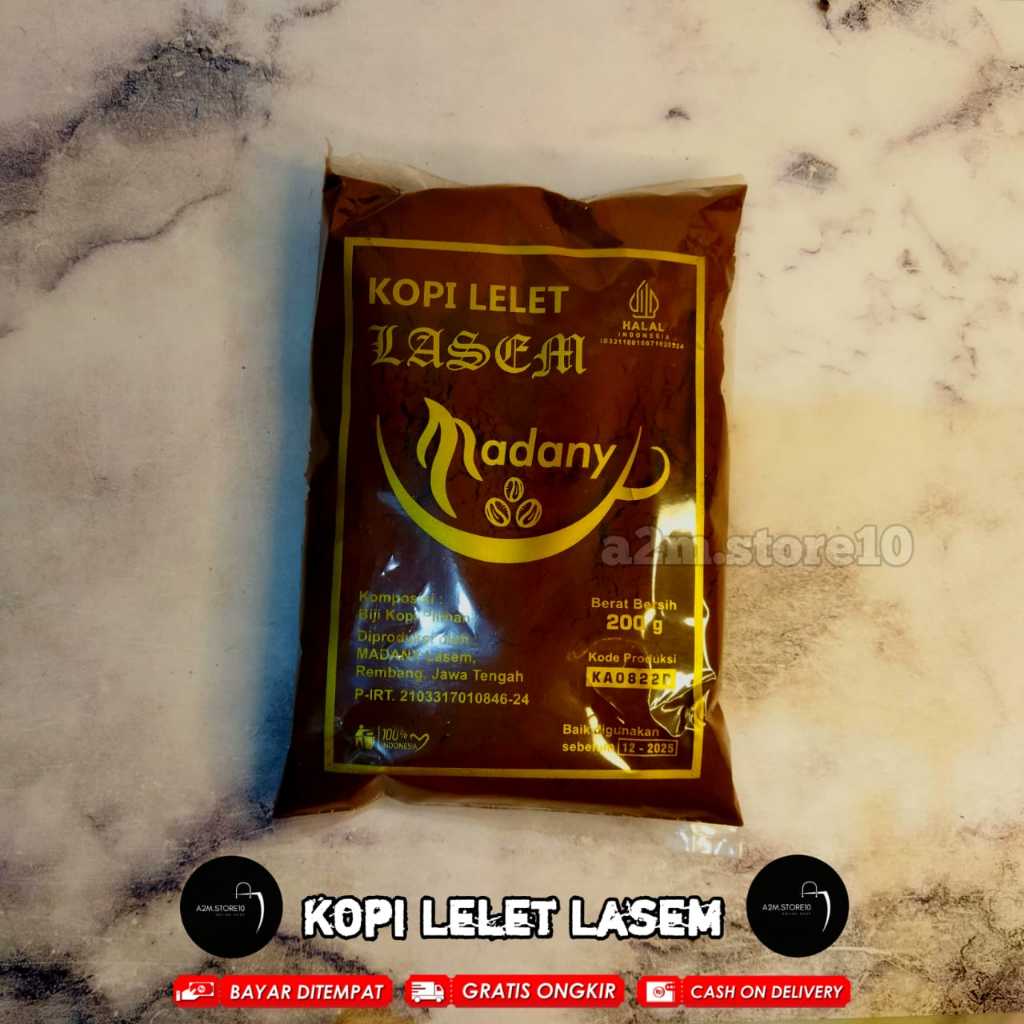 

[KOPI LASEM] KOPI LELET TERMURAH TERLARIS HARGA PROMO | 500 GR | 250 GR | 200 GR KOPI HITAM ASLI