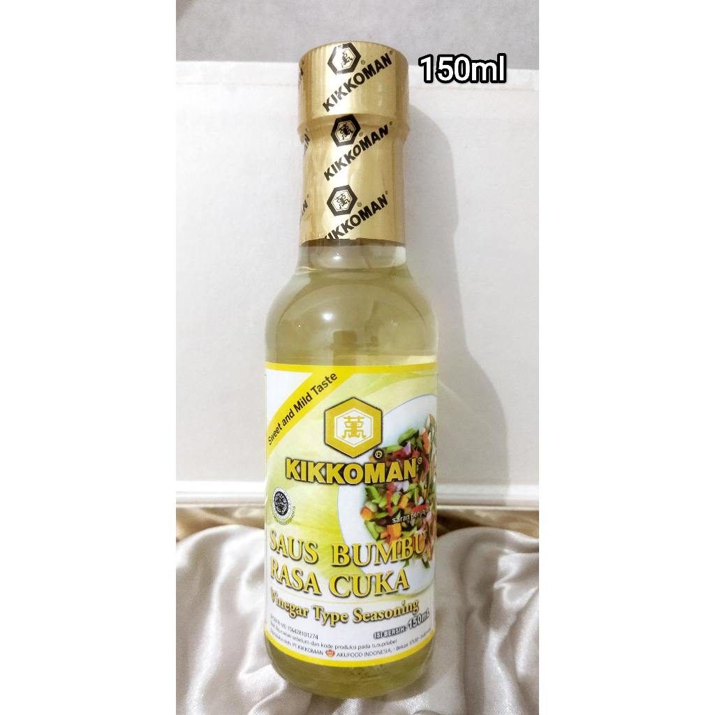 

Kikkoman Saus Bumbu Rasa Cuka - Vinegar Type Seasoning - 150ml - Halal