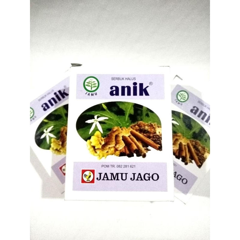 

JAMU ANIK CAP JAGO ISI 10 SACHET