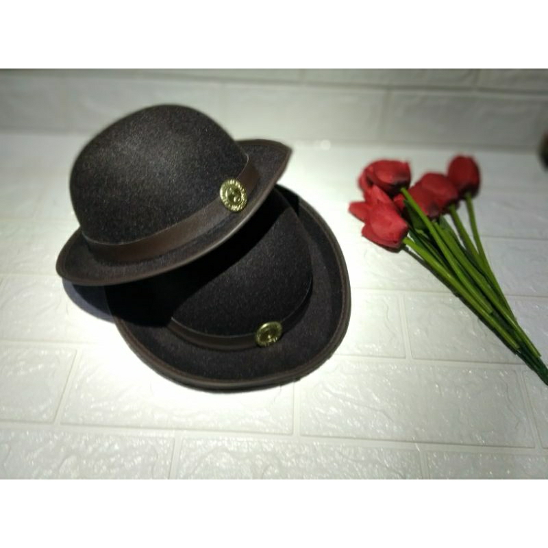 topi boni atribut pramuka/perlengkapan pramuka penggalang putri/SD&SMP/siaga/penegak