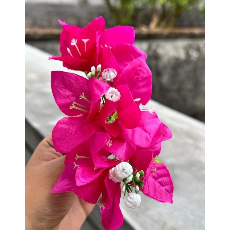 Ready Terlaris Semanggi kembang kertasSemanggi bugenvilBunga Sanggul