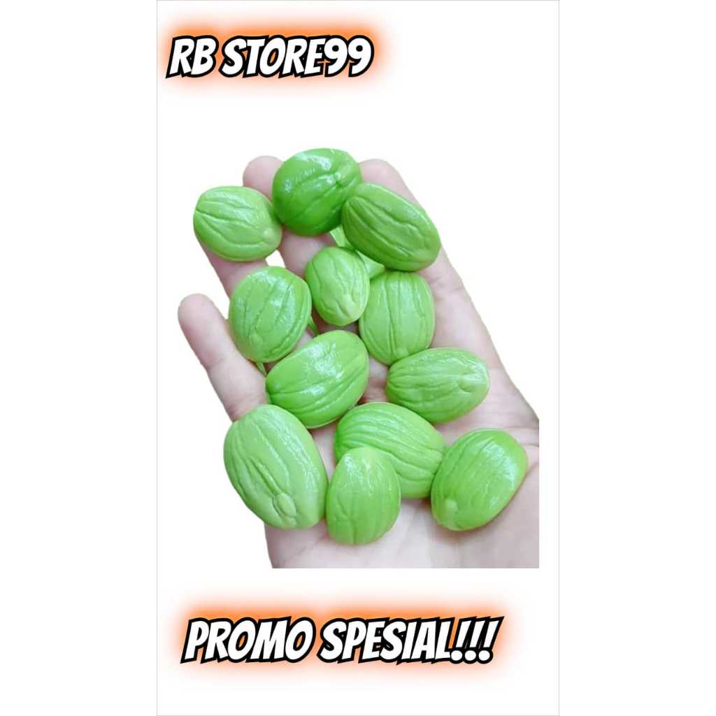 

Pete kupas segar kualitas super kemasan 500 gram