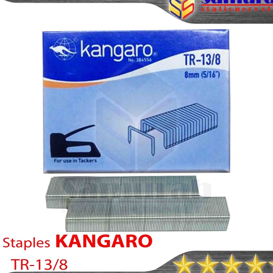 

LANGSUNG ORDER GAN Isi Staples Tembak Kangaro TR 138 Refill Tacker 8mm 516 TR138 Stapler Kangaroo TR138 Strapler Kanggaro