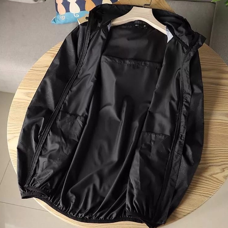 New Limited  READY Jacket Olahraga Parasut Waterproof Sauna Suit Outdoor Hiking Sportwear Anti UV Sa