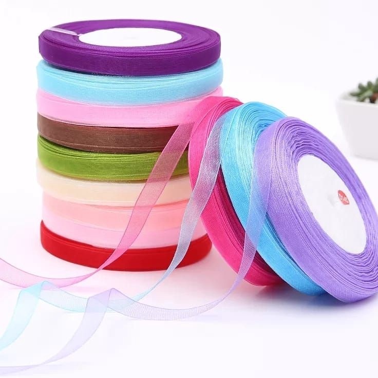 

1 Slop Pita Organdi 34 Inch Pita Organdy 2 Cm Pita Organdi Warna Pita Organza Pita Kado Warna Pita Organdy Polos Hl 34