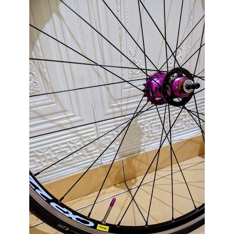 Wheelset 700c Mavic CXP22 28hole Hub Formula Bearing
