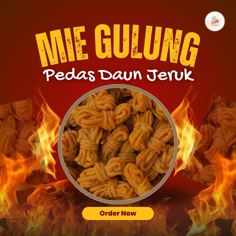 

Mie Gulung Pedas Daun Jeruk 100gramm Viral