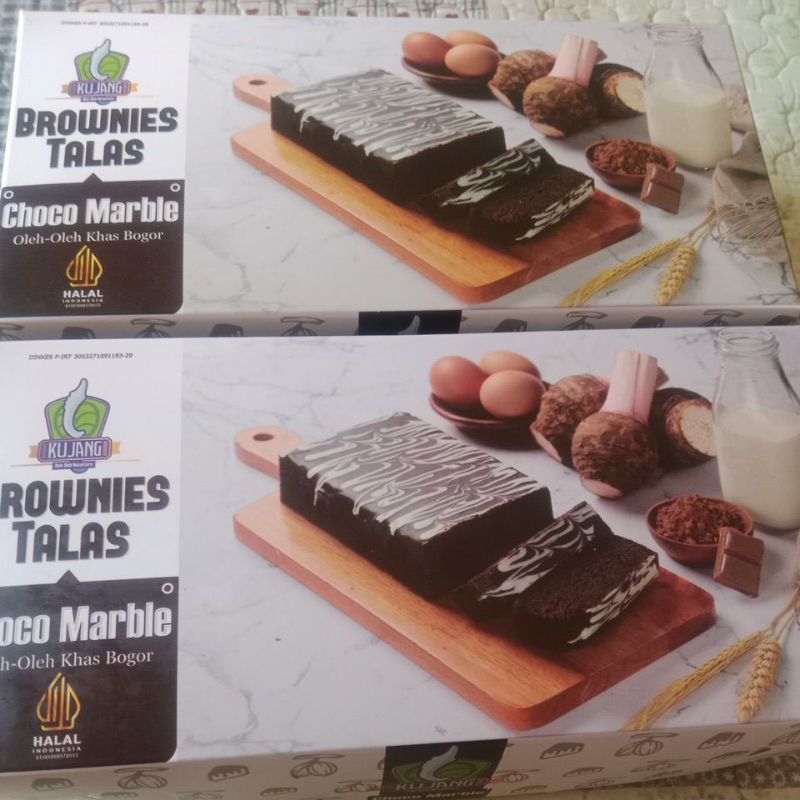 

Brownies Talas Choco Marble