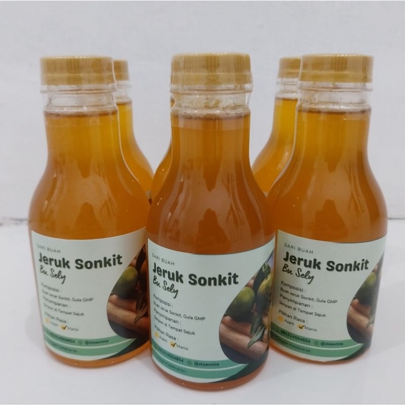 

Sirup Buah Jeruk Sonkit/Jeruk Pagar/Lemon Cina 250ml
