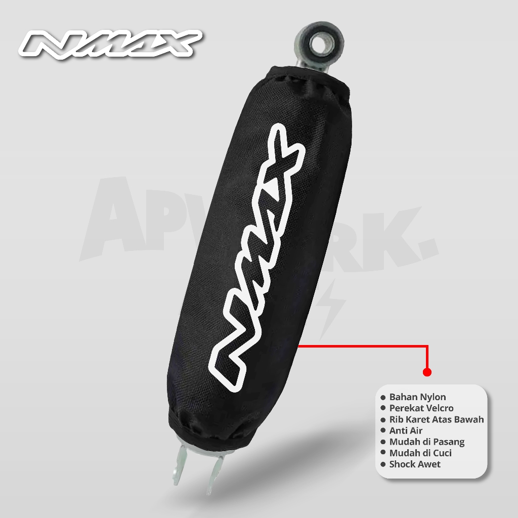Sarung Cover Shock Yamaha Nmax Gen 1 | Gen 2 2015-2024