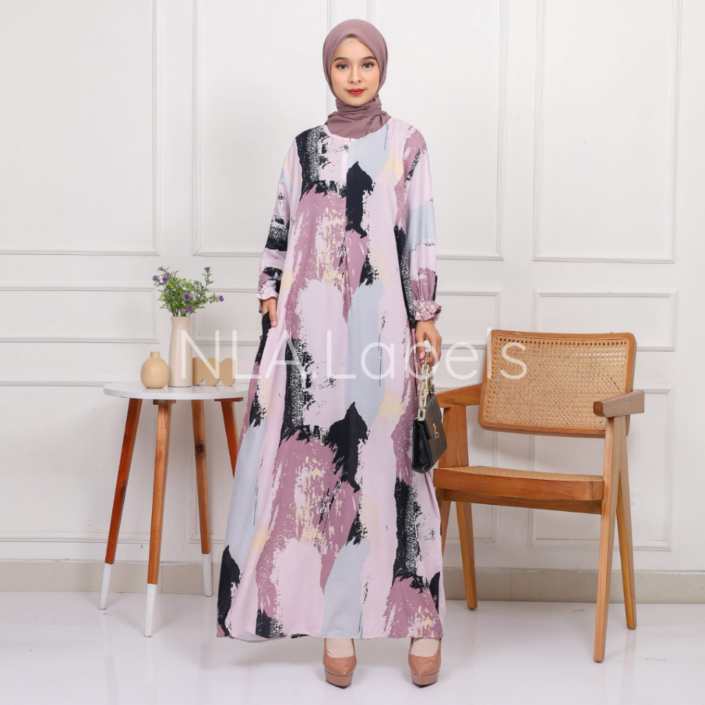 Homedress Daily/ Homedress Katun Rayon/ Daster Katun Rayon/ Daster Katun Lengan Panjang