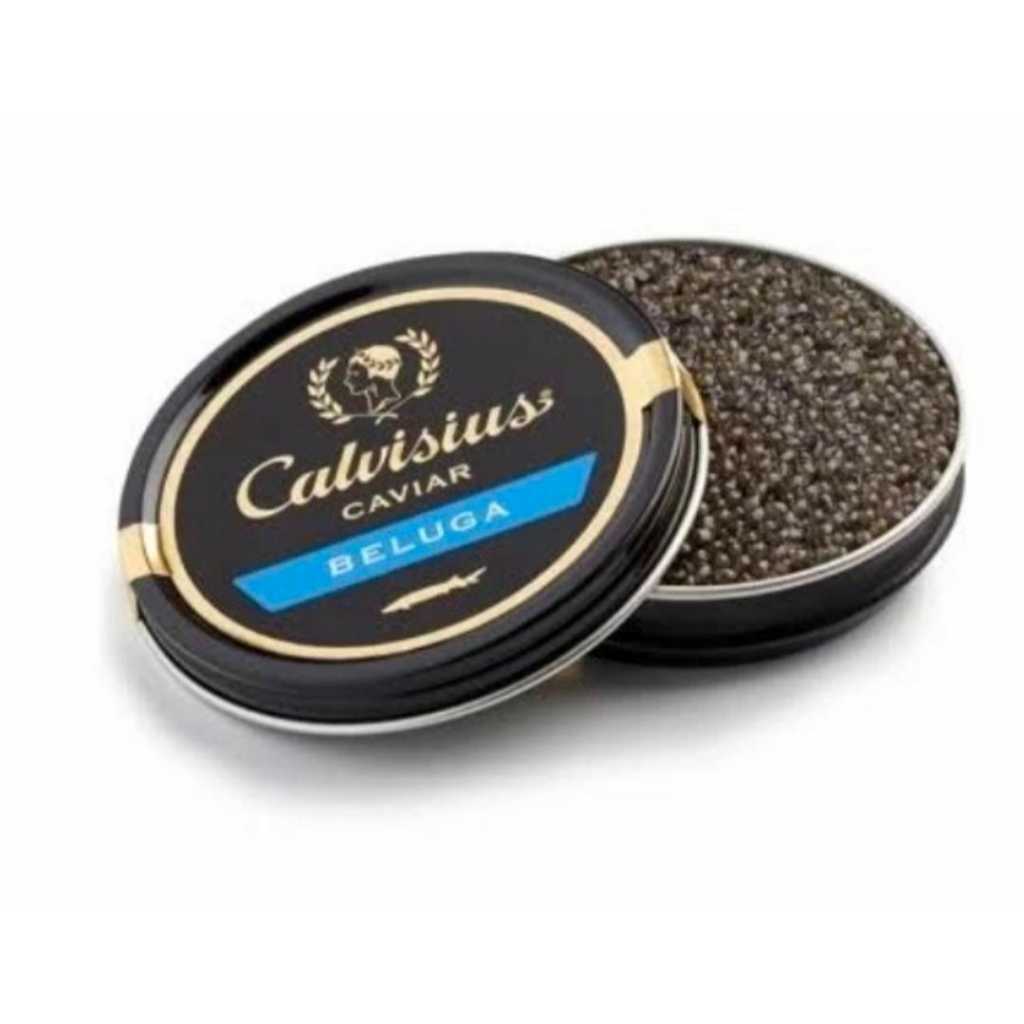 

Calvisius caviar royal Beluga - telur ikan 25 gr