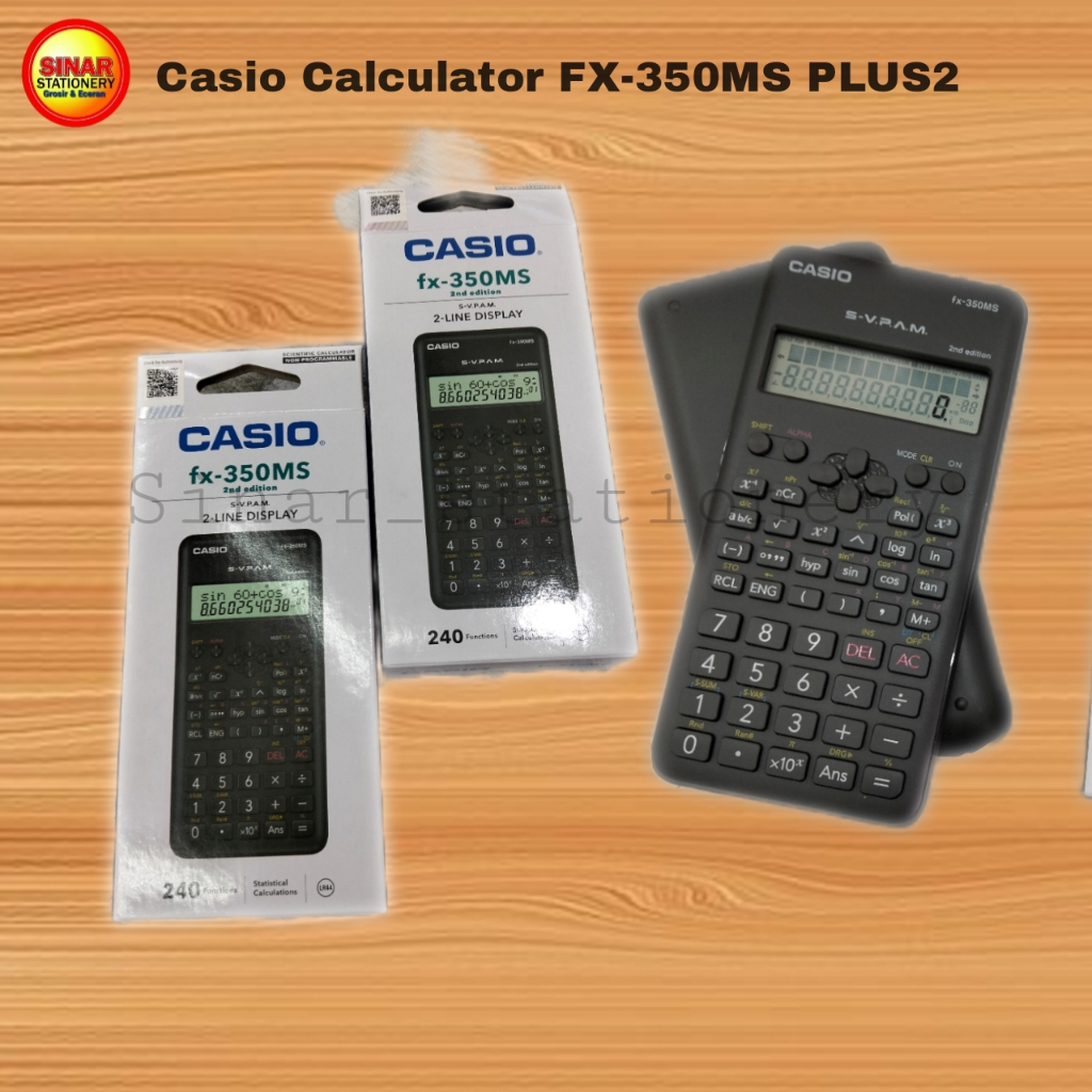 

CASIO CALCULATOR FX-350MS PLUS 2