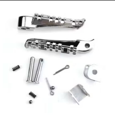 footstep belakang chrome universal matic beat mio vario