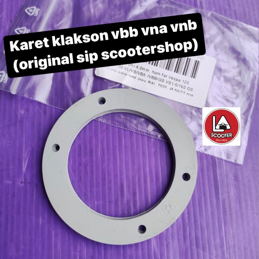 Karet klakson vbb vna vnb (original sip scootershop)